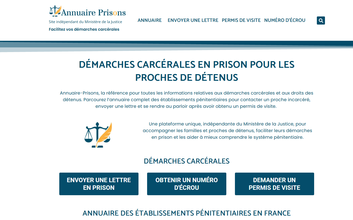 Site annuaire-prisons.fr